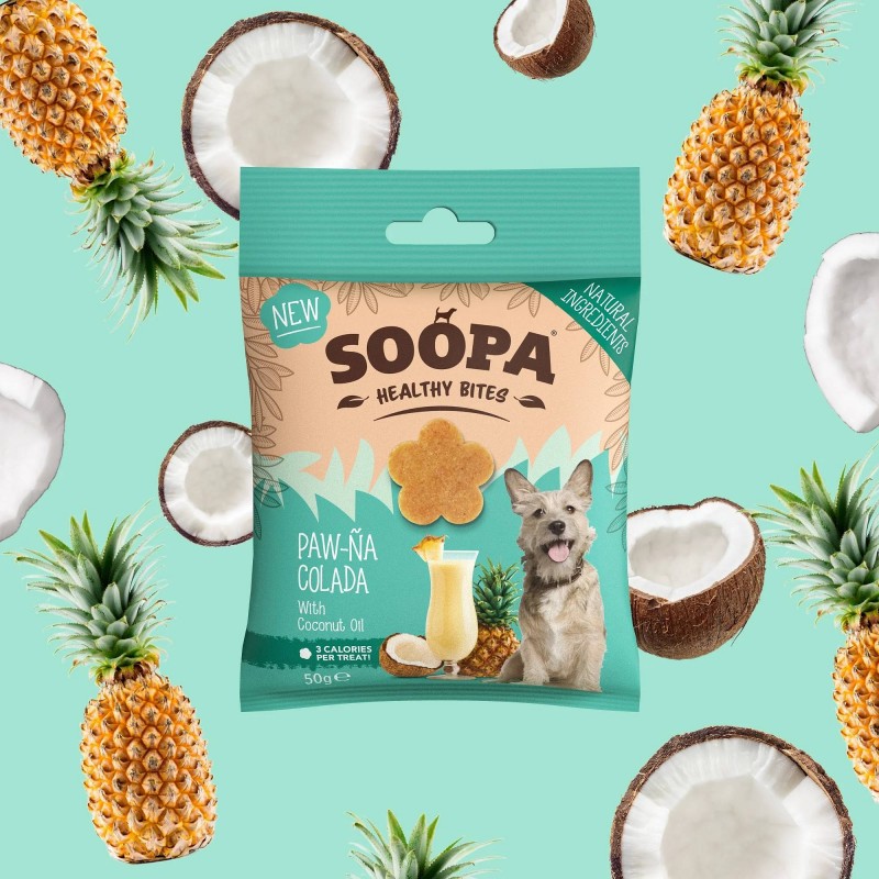 Soopa Bites Paw-Na Colada 50g