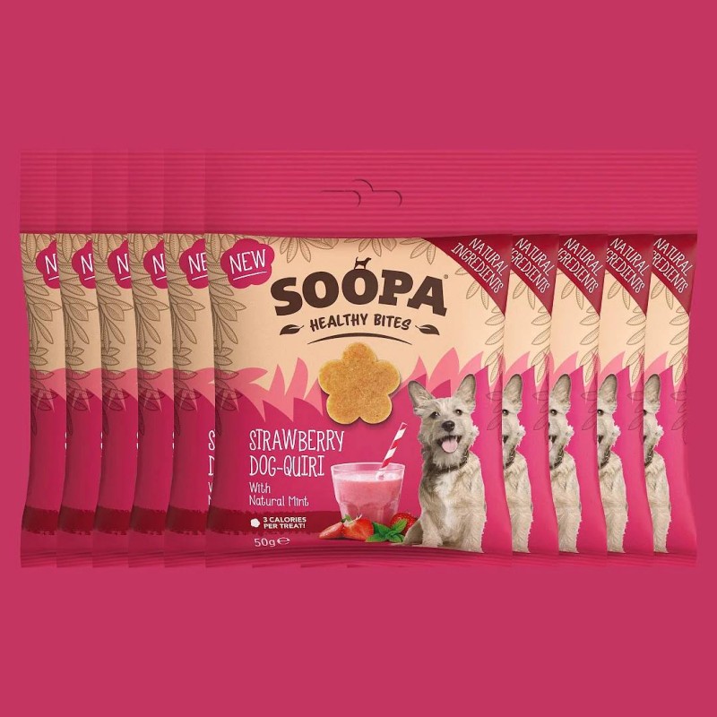 Soopa Bites Jagodni Dog-Quiri 50g