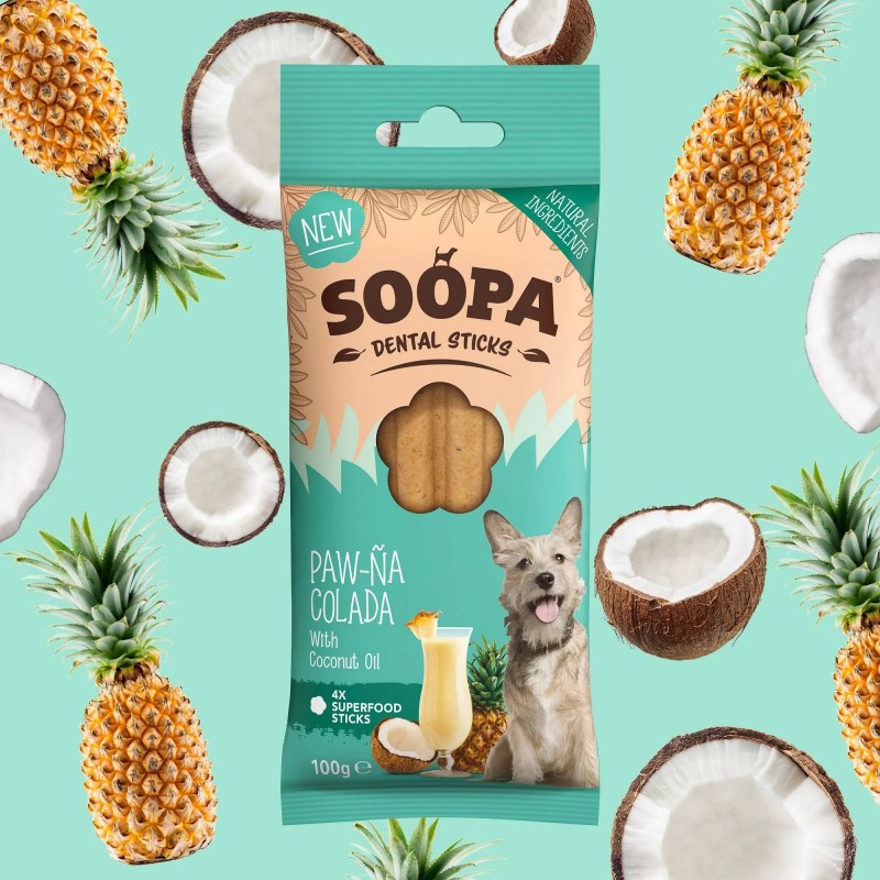 Soopa Dentals Paw-Na Colada 100g